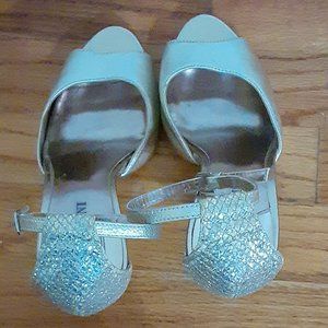 Alfani Leather Sandals heels